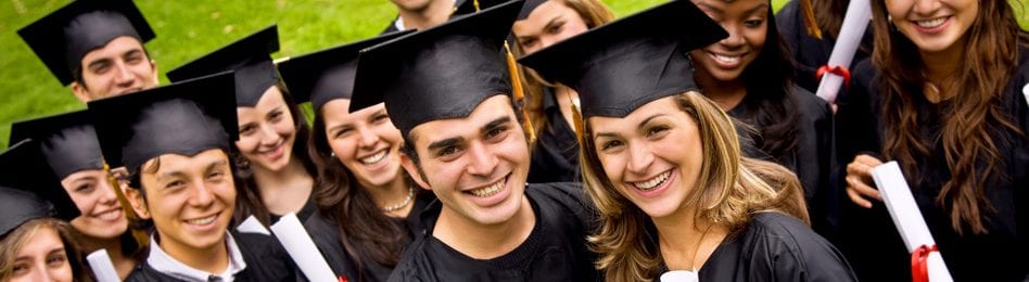 happy CLEP graduates