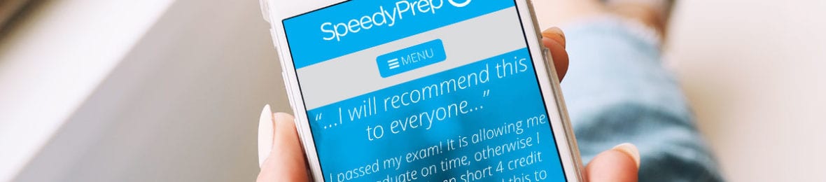 SpeedyPrep on Mobile